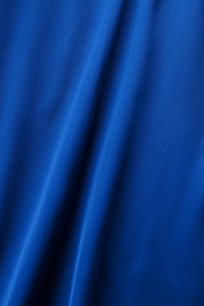 Satin Halterneck Maxi Dress, BRIGHT BLUE, detail image number 6