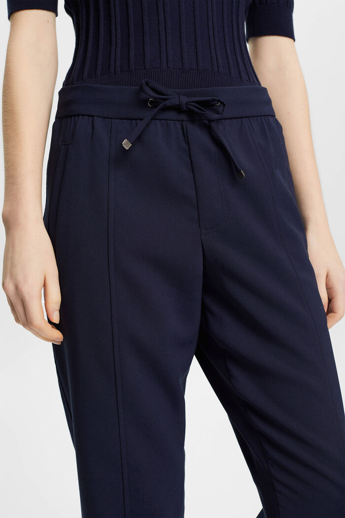 Jogger style trousers, NAVY, detail image number 3