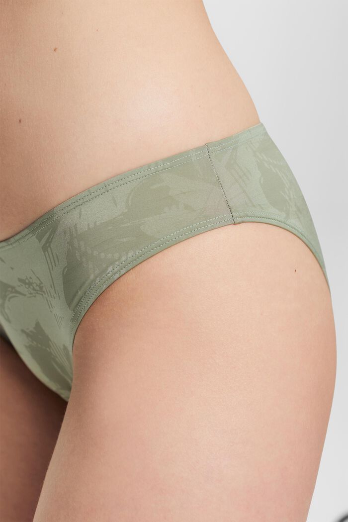 Hipster Microfiber Briefs, DUSTY GREEN, detail image number 2