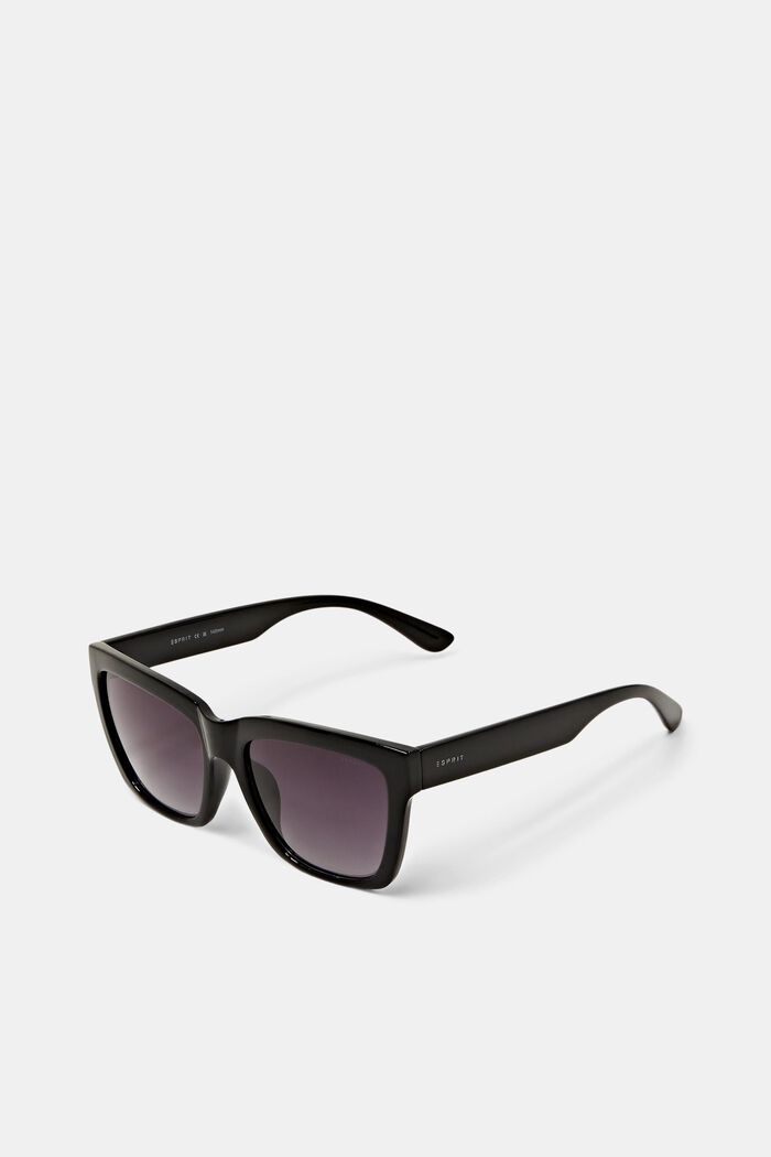 Bulky frame sunglasses, BLACK, detail image number 2