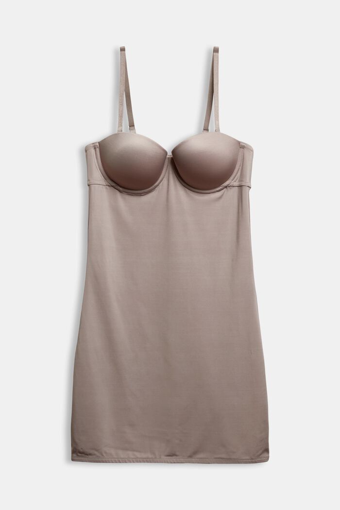 SHAPEWEAR chemise with underwire bra, LIGHT TAUPE, detail image number 5