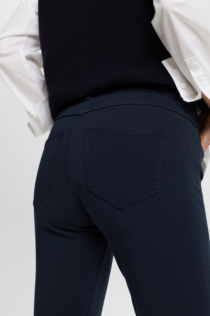 Stretch trousers, PETROL BLUE, detail image number 4