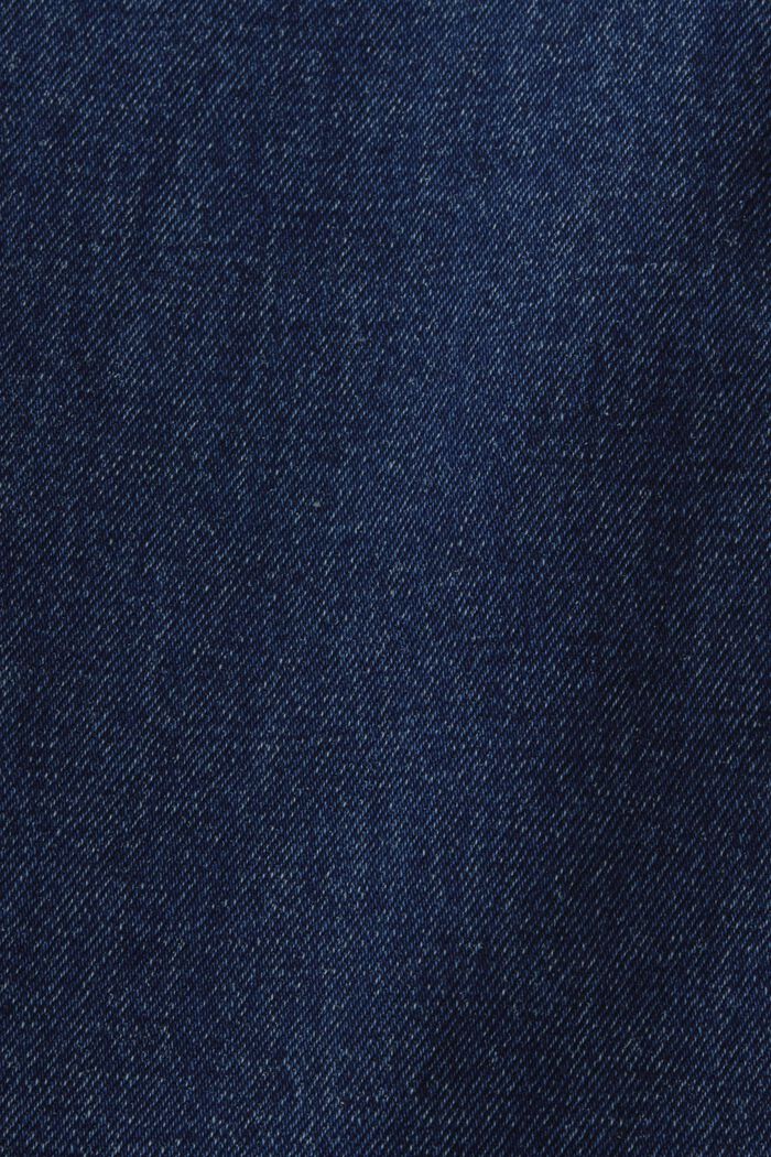 Jogger-style denim jeans, BLUE DARK WASHED, detail image number 6