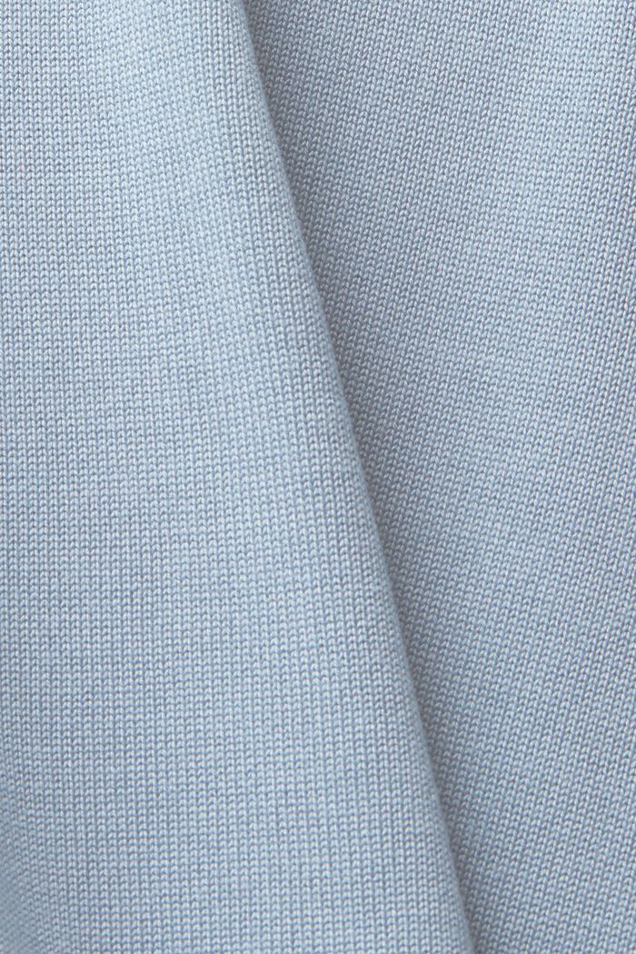Short sleeve cardigan, LIGHT BLUE LAVENDER, detail image number 4