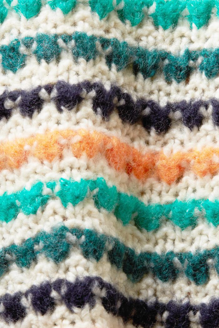 Cotton-Wool Blend Cardigan, ICE, detail image number 5