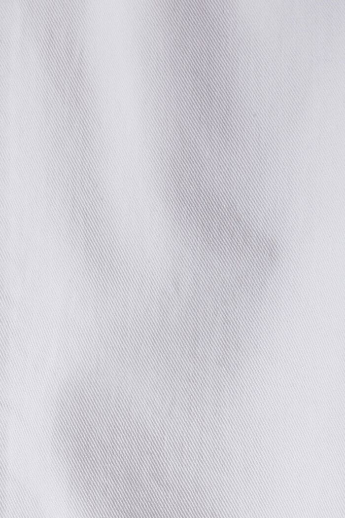 Cotton trousers with stretch, WHITE, detail image number 4