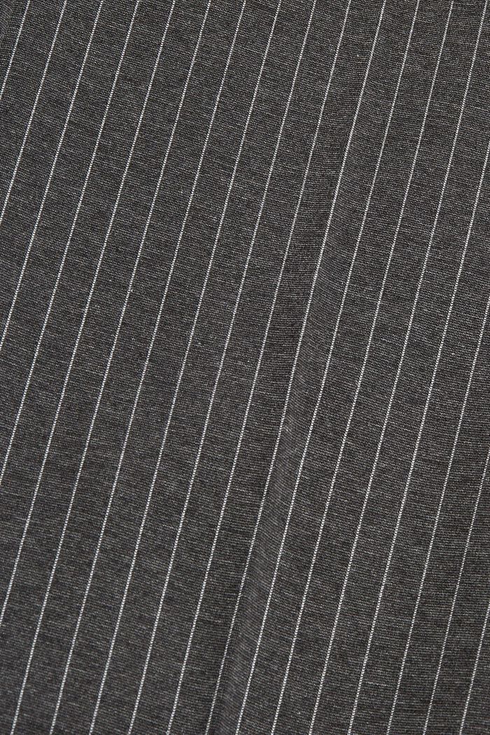 Made of recycled material: PINSTRIPE mix & match trousers, BLACK, detail image number 4