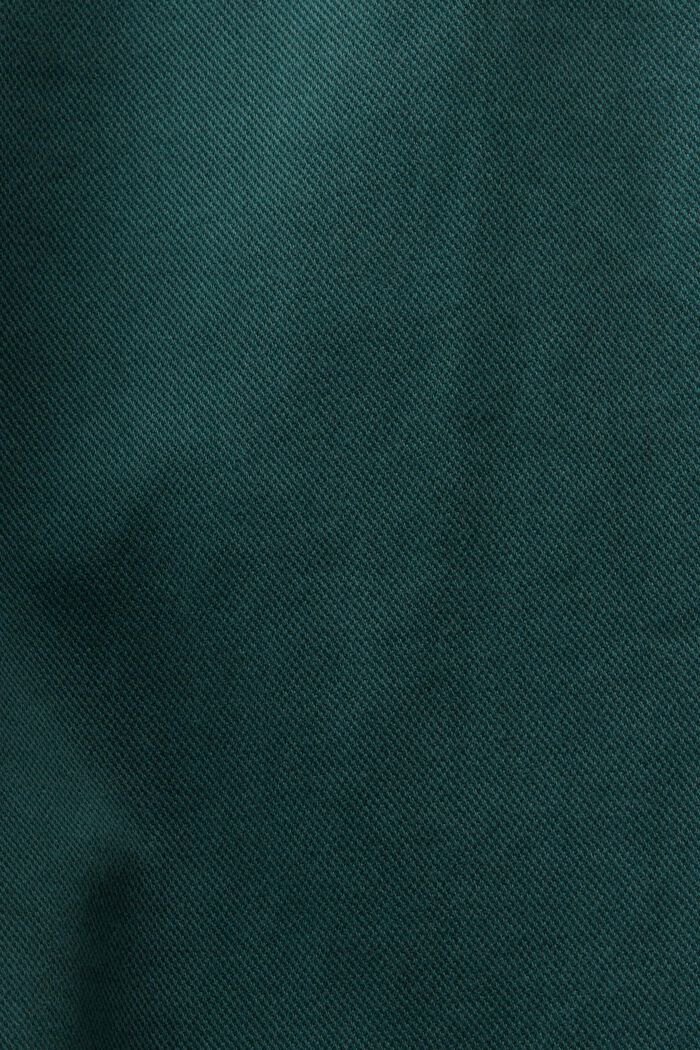 High-Rise Wide-Fit Chino, EMERALD GREEN, detail image number 6