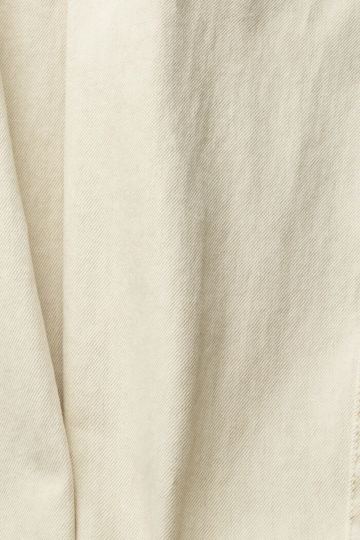 Trousers with a button placket, SAND, detail image number 4
