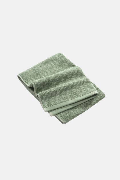 Melange towel, 100% cotton