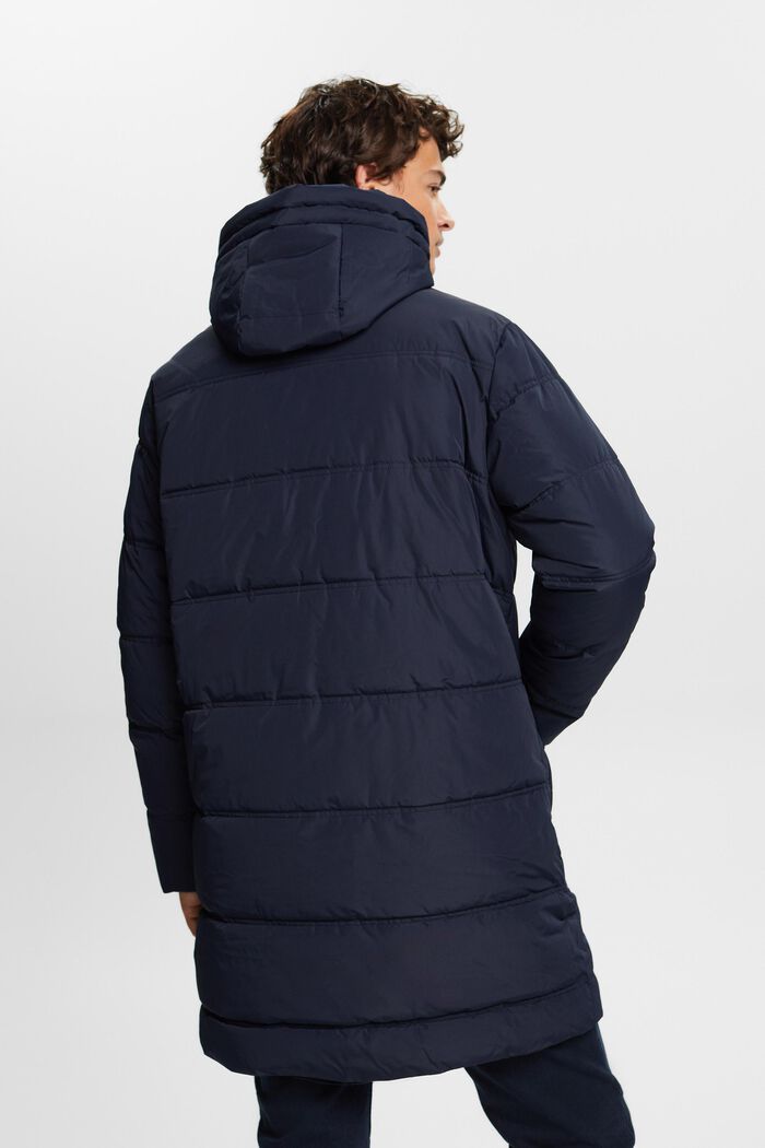 Quilted Puffer Jacket, NAVY, detail image number 3