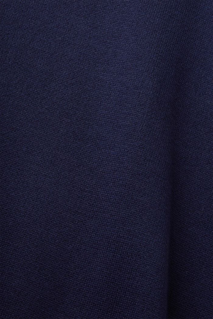 Recycled: double face poncho, NAVY, detail image number 3
