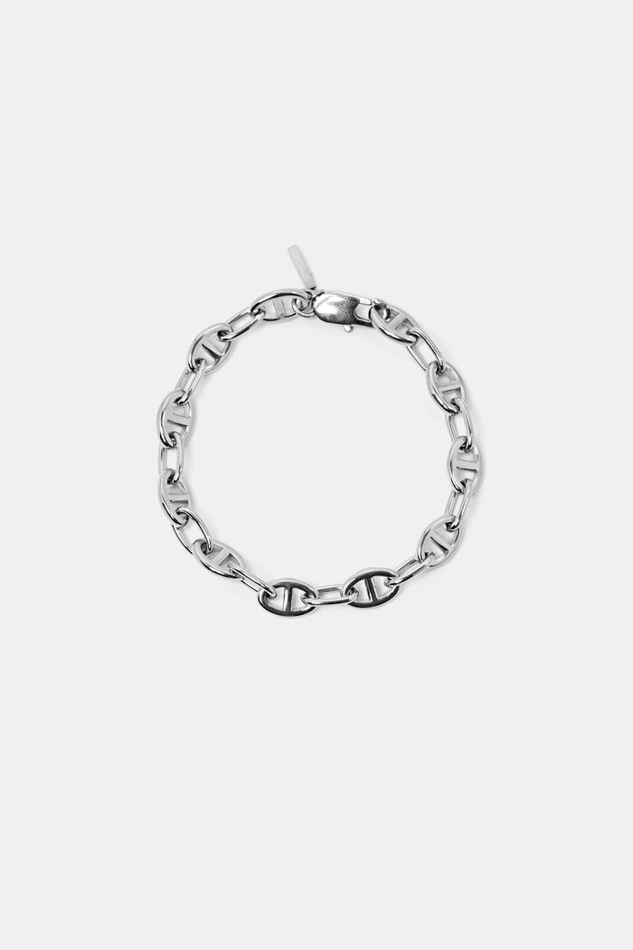 Link bracelet, stainless steel, SILVER, detail image number 0