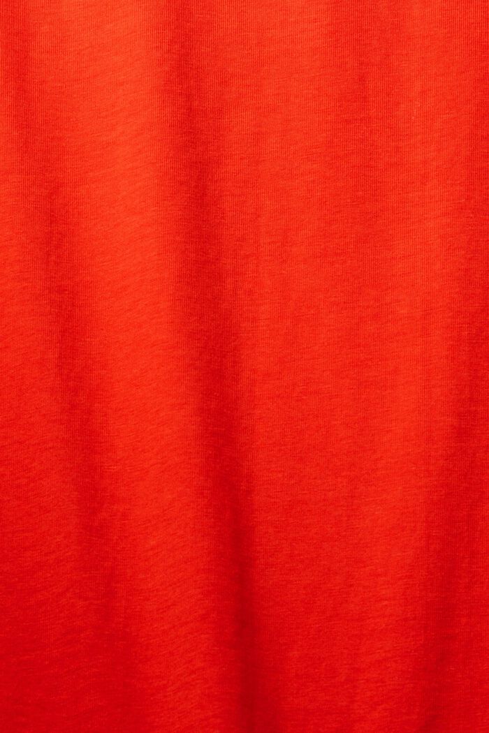 Print t-shirt, RED, detail image number 5