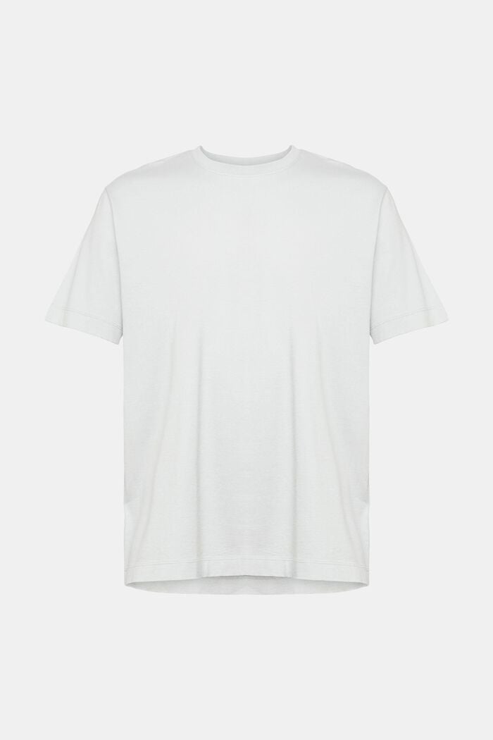 Plain T-shirt, LIGHT GREY, overview