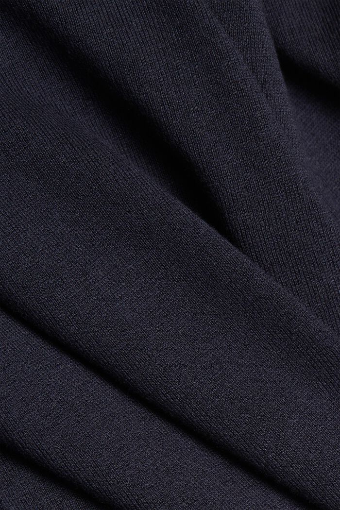 Basic jumper made of blended organic cotton, NAVY, detail image number 1