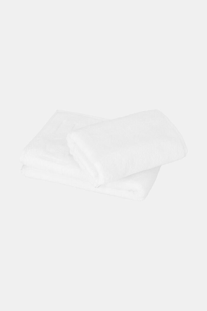 2-Pack Hand Towel, WHITE, detail image number 0