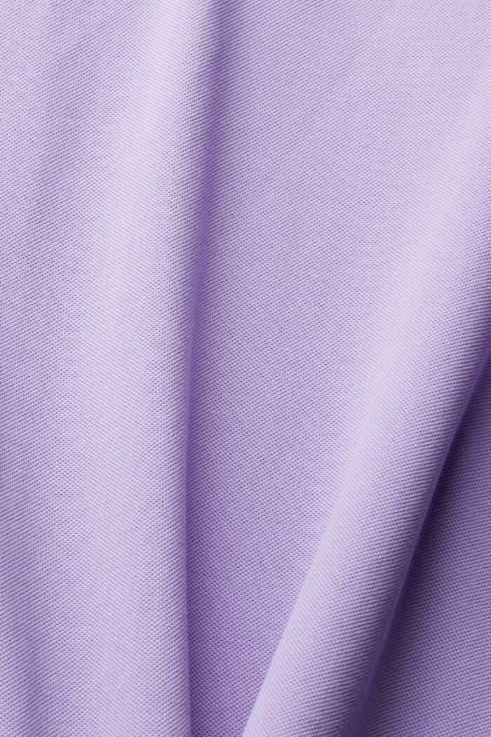 Polo shirt made of 100% pima cotton, LILAC, detail image number 4