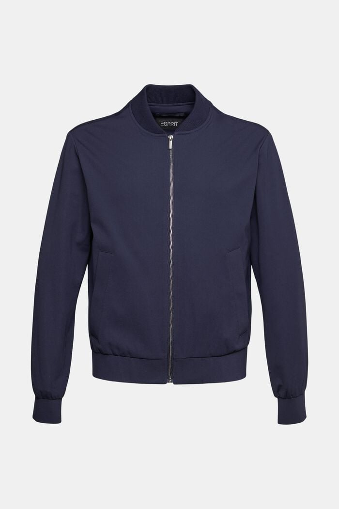 Bomber jacket, NAVY, overview