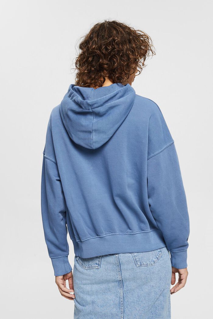 Hoodie in an oversized fit, BLUE LAVENDER, detail image number 3