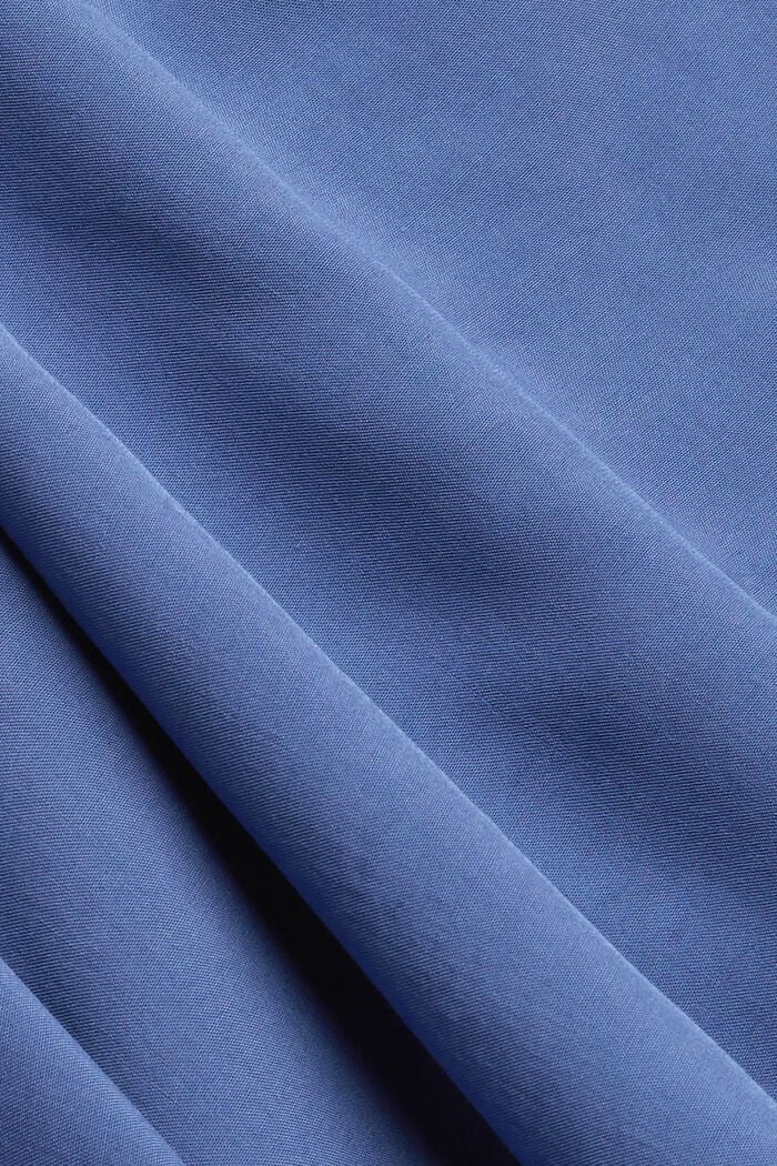 Henley blouse made of LENZING™ ECOVERO™, BLUE LAVENDER, detail image number 4