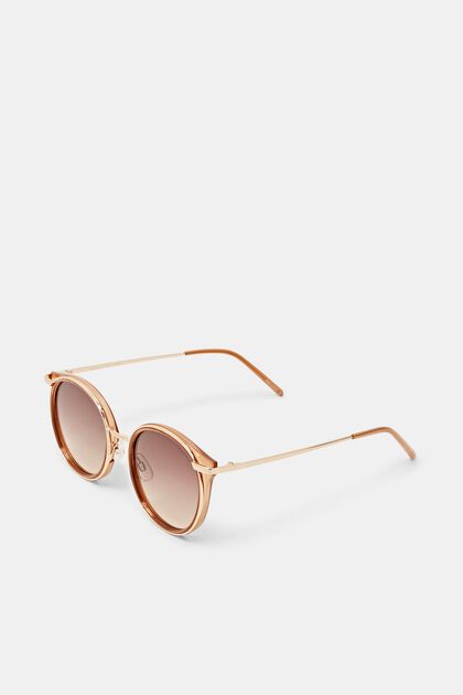 Gradient Round Frame Sunglasses