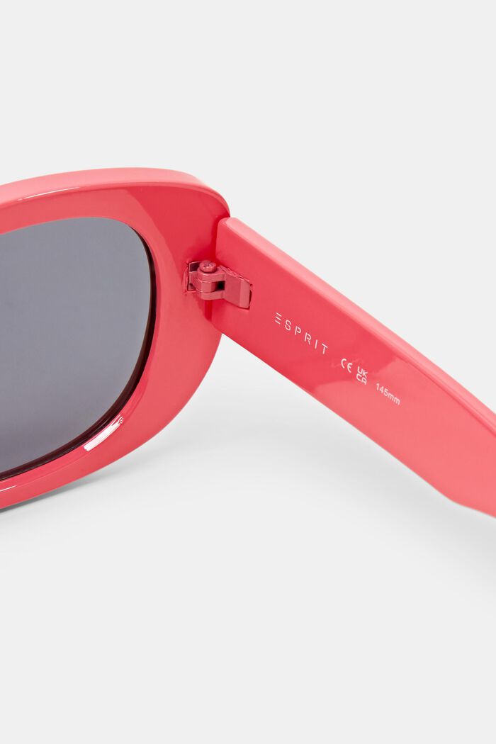 Square sunglasses, PINK, detail image number 3