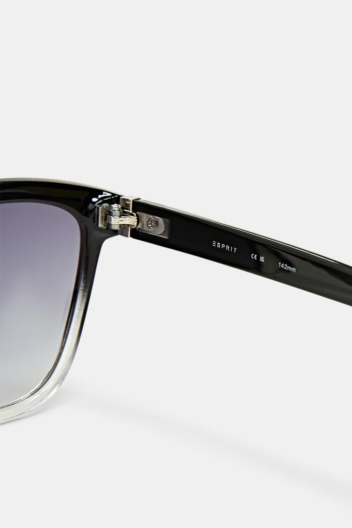 Gradient Cat-Eye Sunglasses, BLACK, detail image number 4