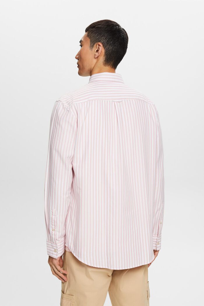 Oxford Stripe Button-Down Shirt, OLD PINK, detail image number 3