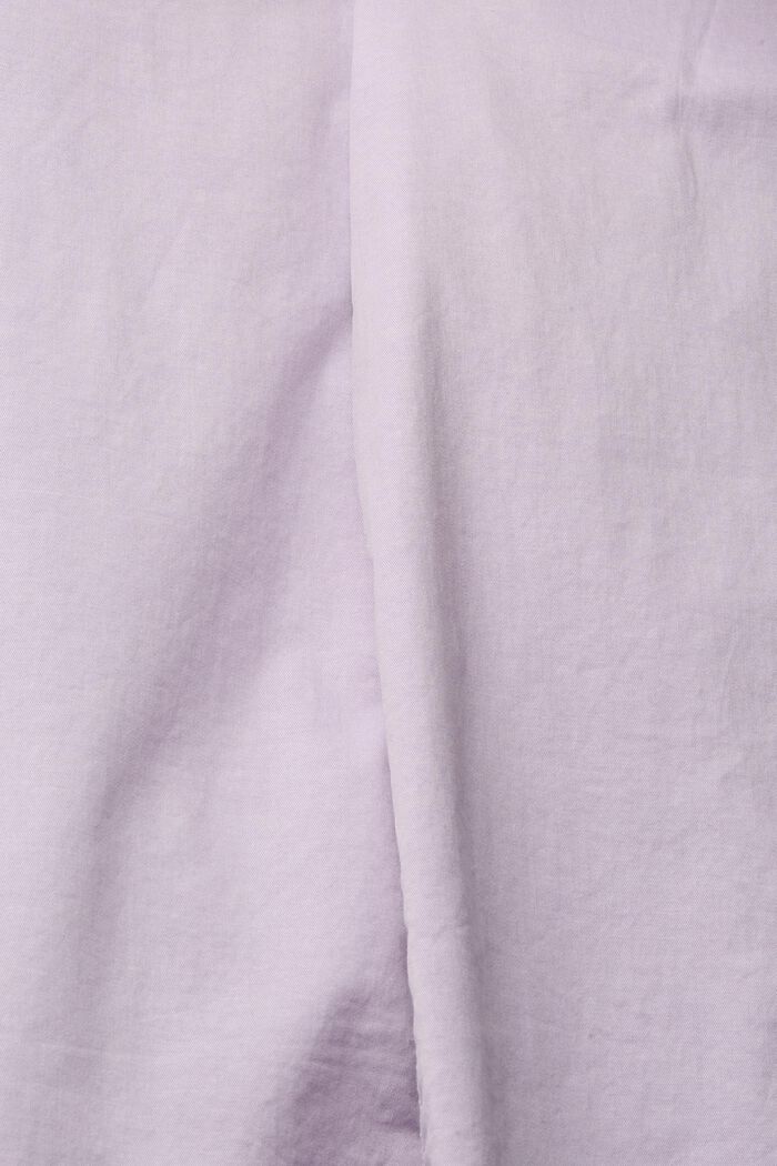 Chinos with a braided belt, LILAC, detail image number 4