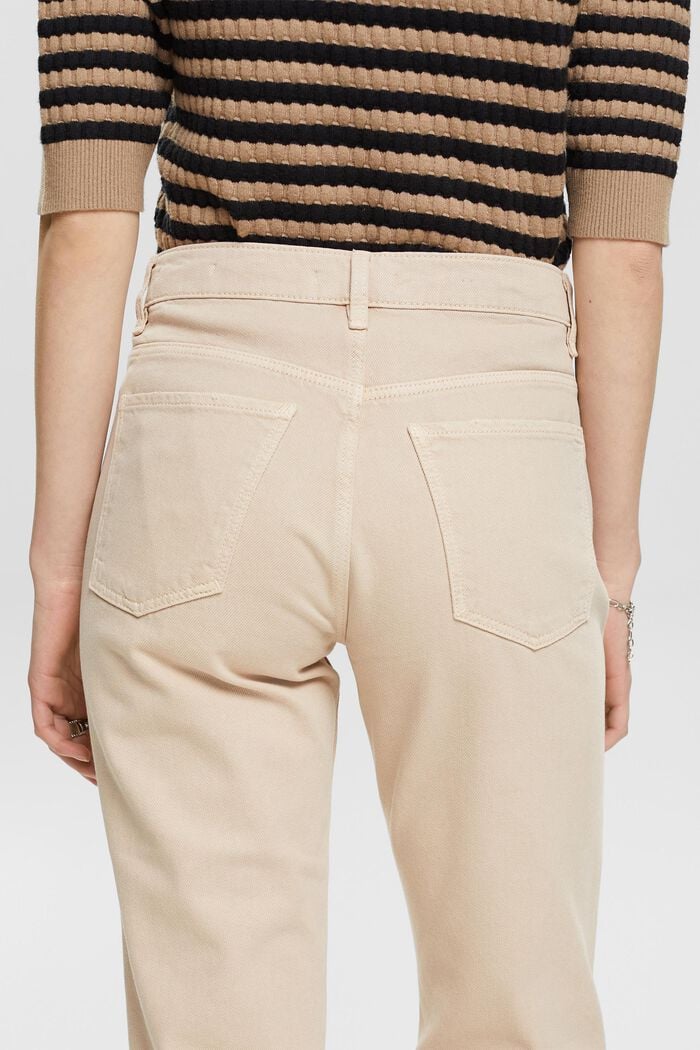 Mom fit twill trousers, SAND, detail image number 2
