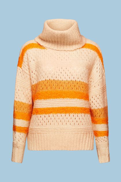 Striped Rollneck Sweater