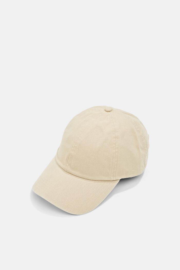 Cotton baseball cap, SAND, detail image number 0