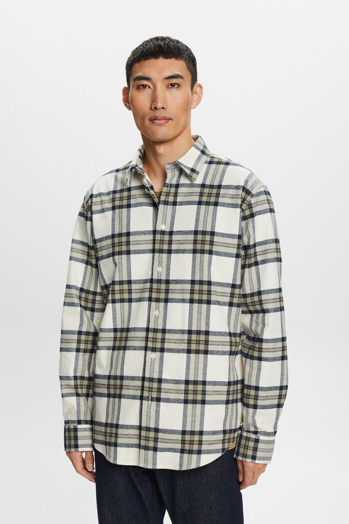 Checked Flannel Shirt, ICE, detail image number 2