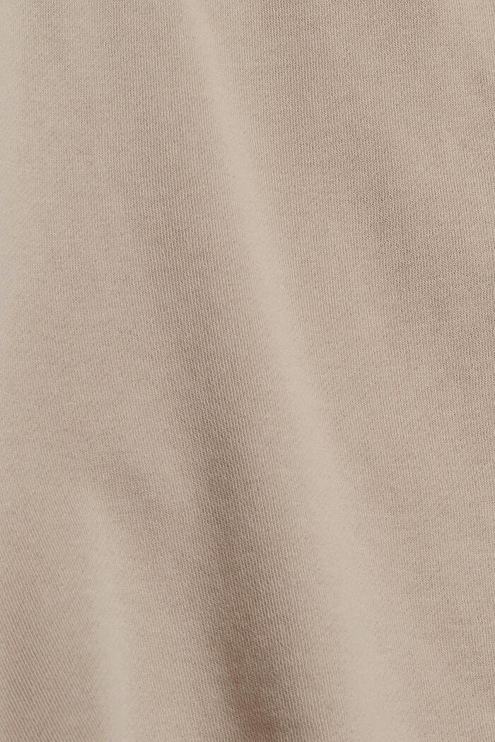 Cotton sweatshirt shorts, LIGHT TAUPE, detail image number 1
