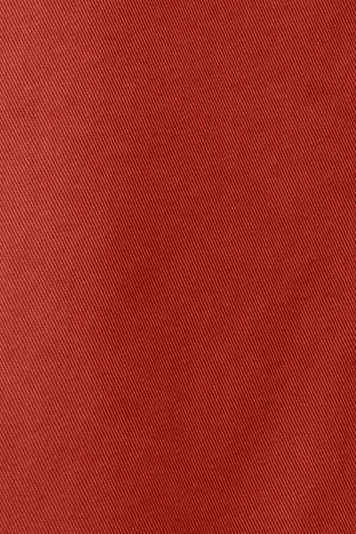 Cotton-Blend Vest, TERRACOTTA, detail image number 6