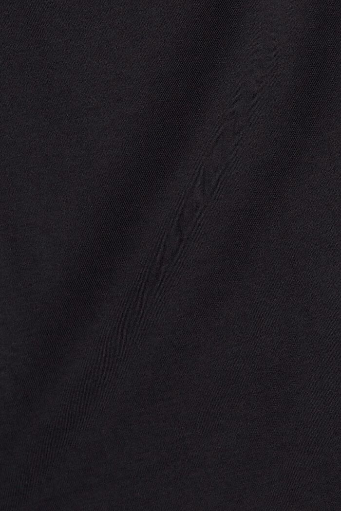 Organic cotton sleeveless top, BLACK, detail image number 1
