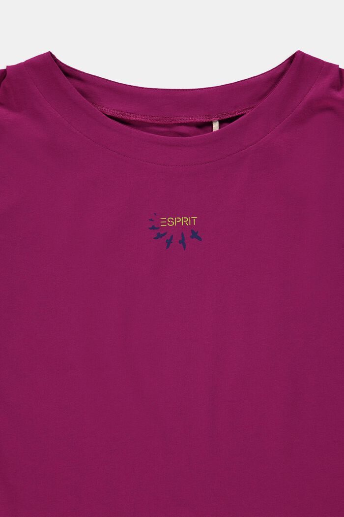 T-shirt with print, BERRY PURPLE, detail image number 2