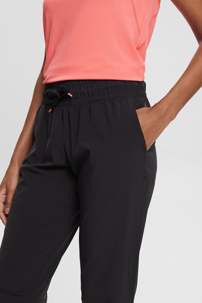 Lightweight sports trousers , BLACK, detail image number 2