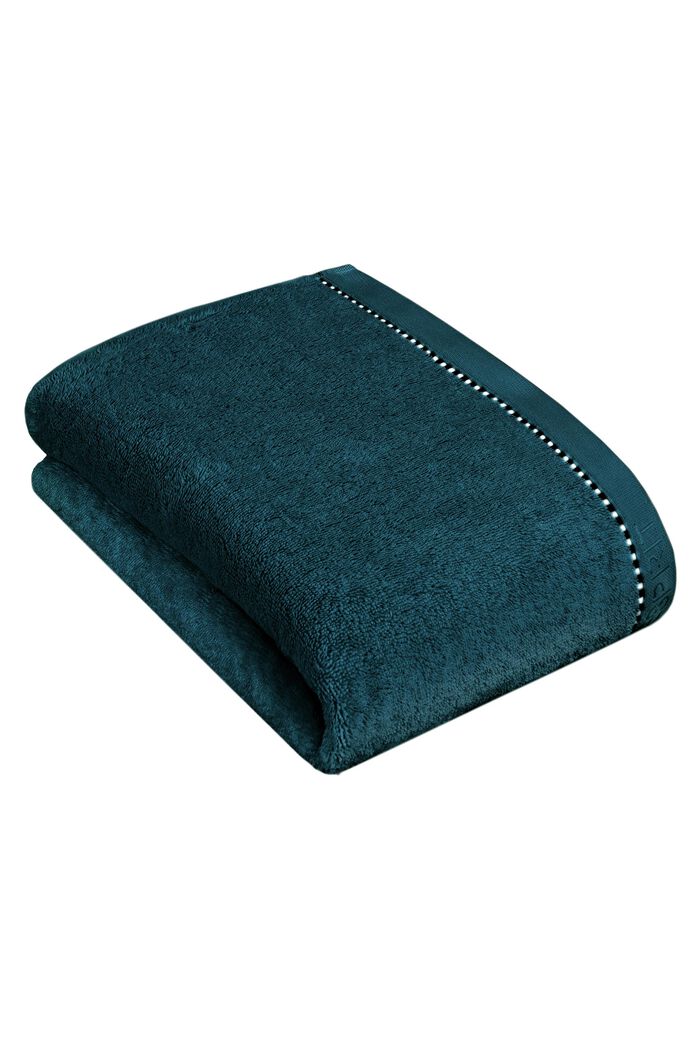 With TENCEL™: terry cloth towel collection, DARK PETROL, detail image number 2