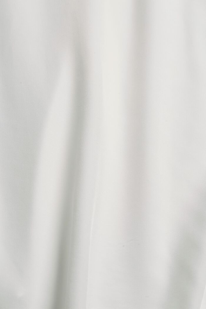 Short sleeve blouse with LENZING™ ECOVERO™, OFF WHITE, detail image number 4