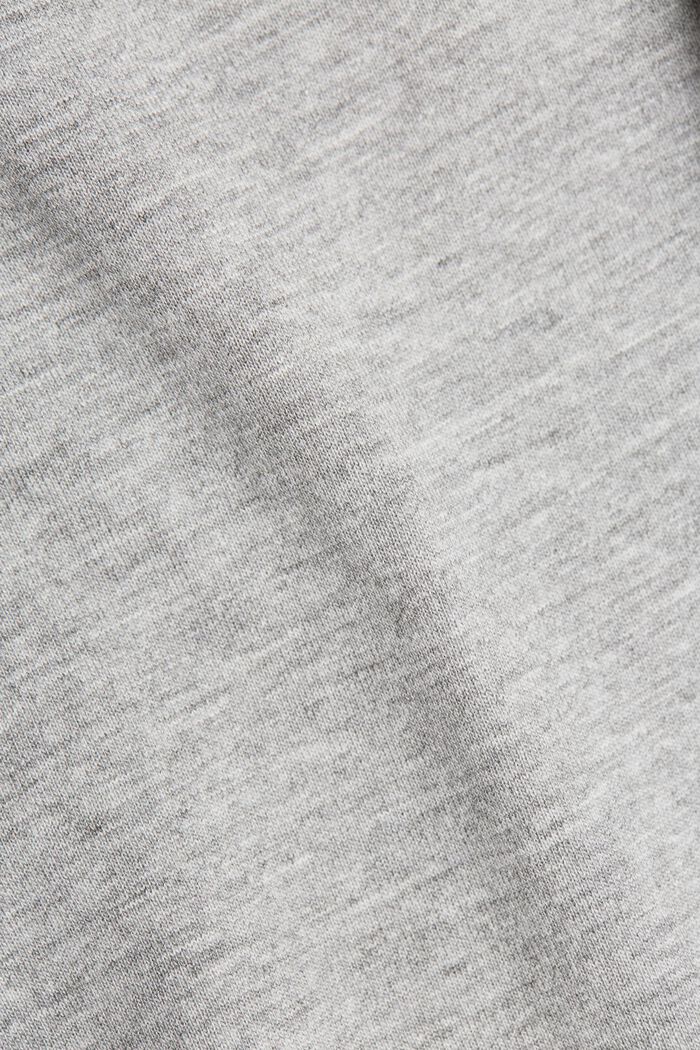 Jersey T-shirt, organic cotton/LENZING™ ECOVERO™, MEDIUM GREY, detail image number 4