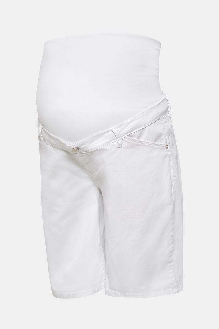 Chino shorts with an under-bump waistband