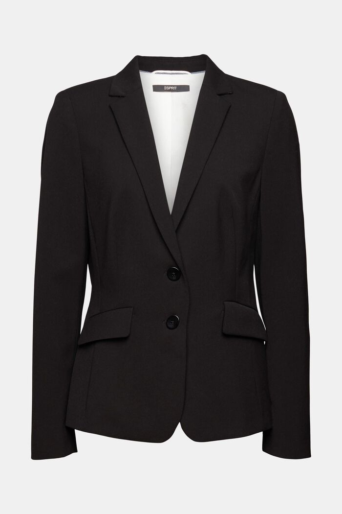 Pure Business mix + match blazer, BLACK, overview