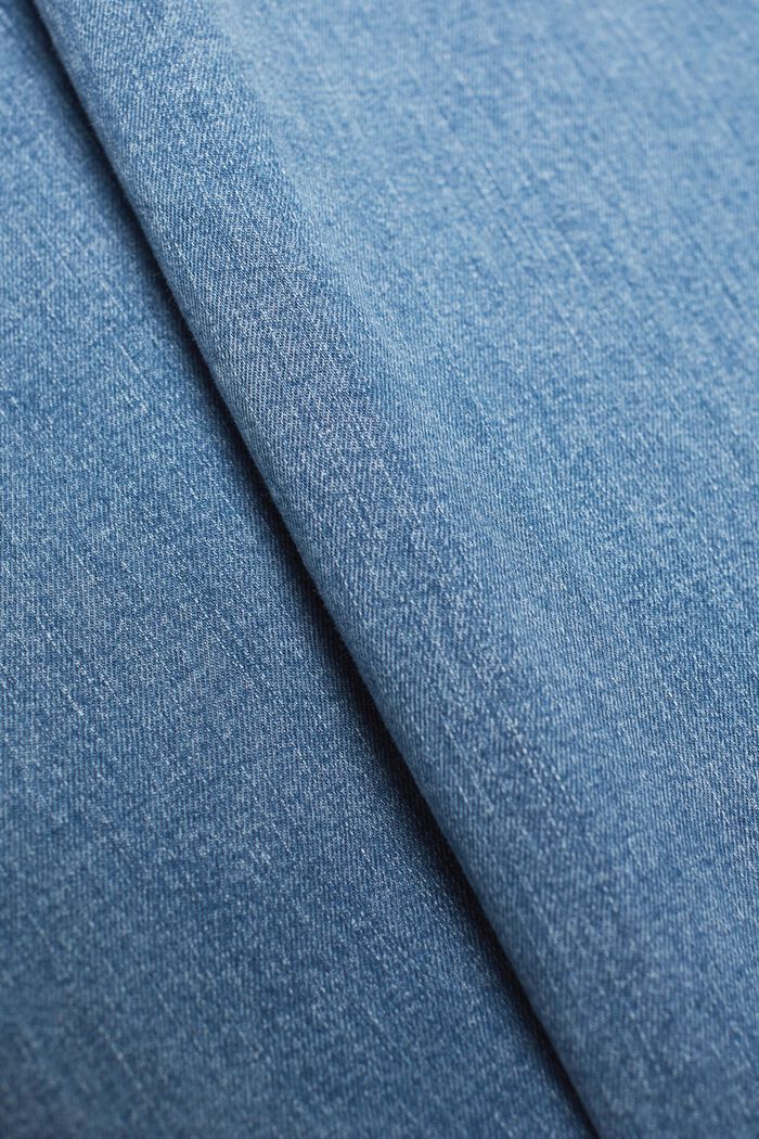 Wide leg jeans, BLUE MEDIUM WASHED, detail image number 6