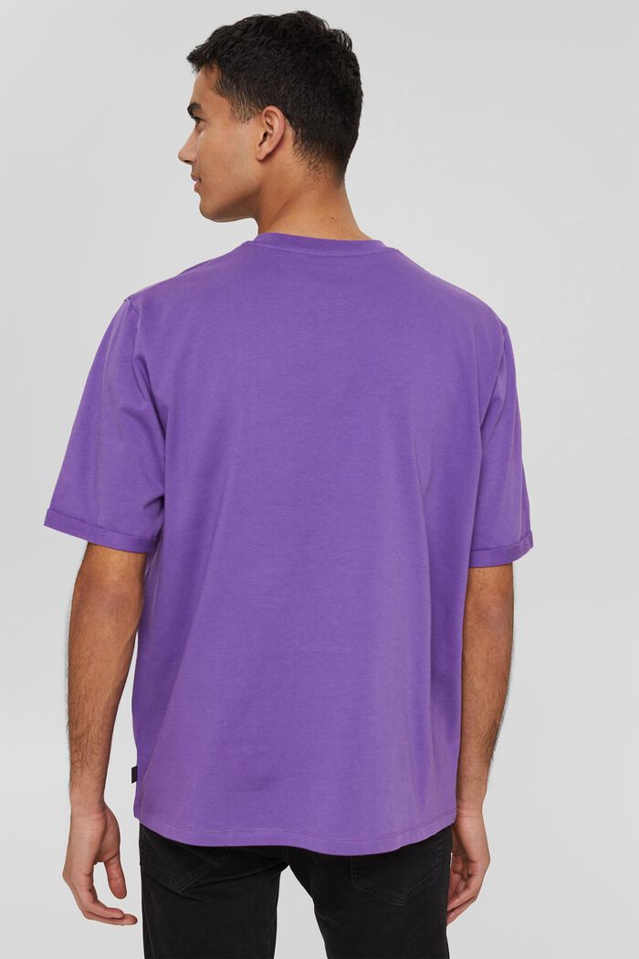 Oversized jersey T-shirt, LILAC, detail image number 3