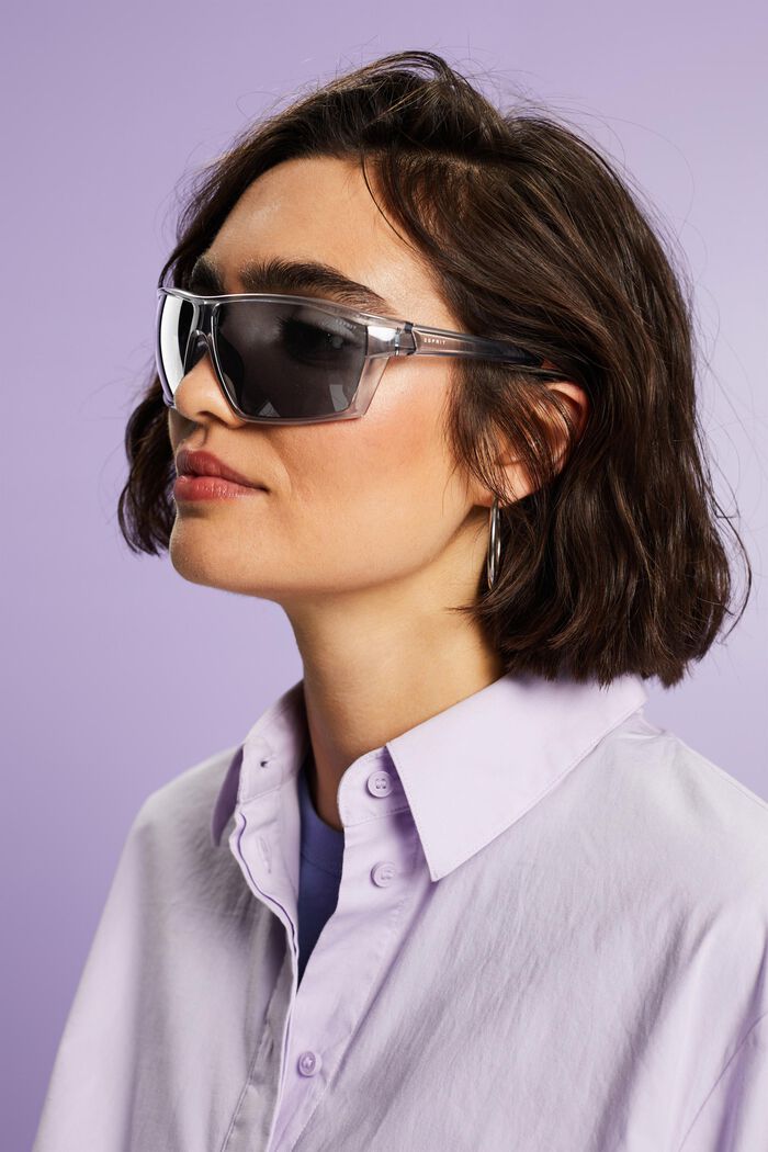 Unisex Sport Sunglasses, GREY, detail image number 5