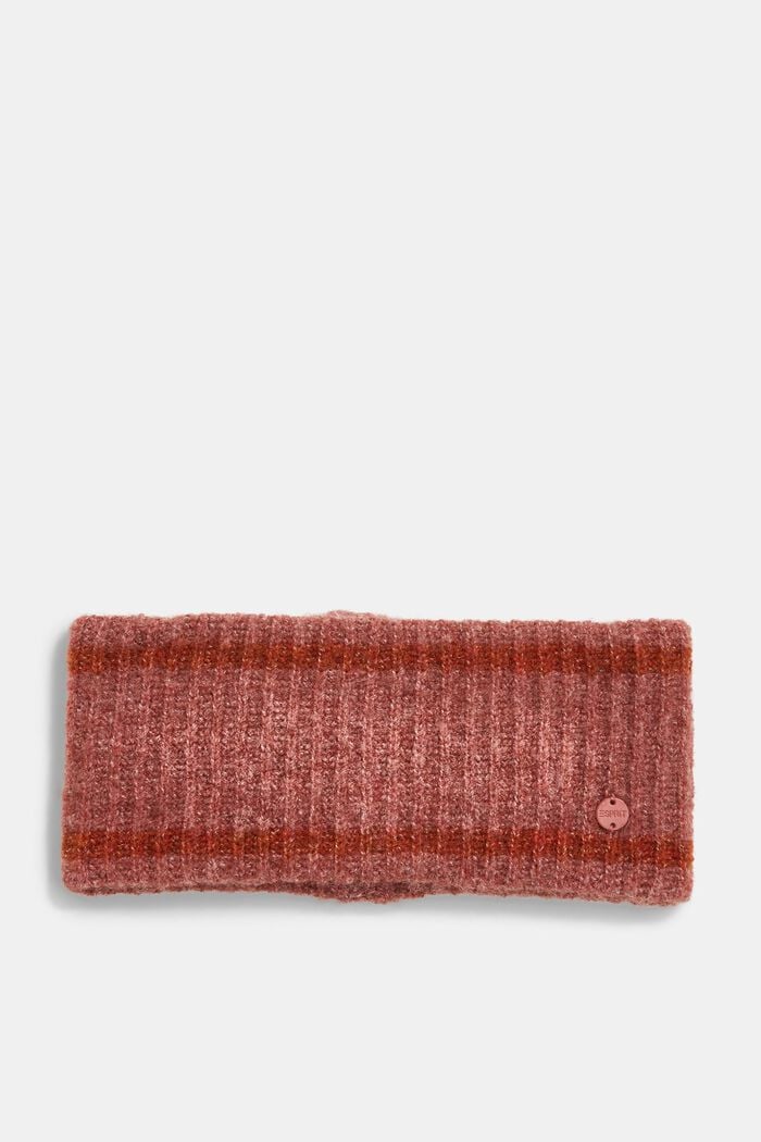 Made of recycled material: headband with contrasting stripes