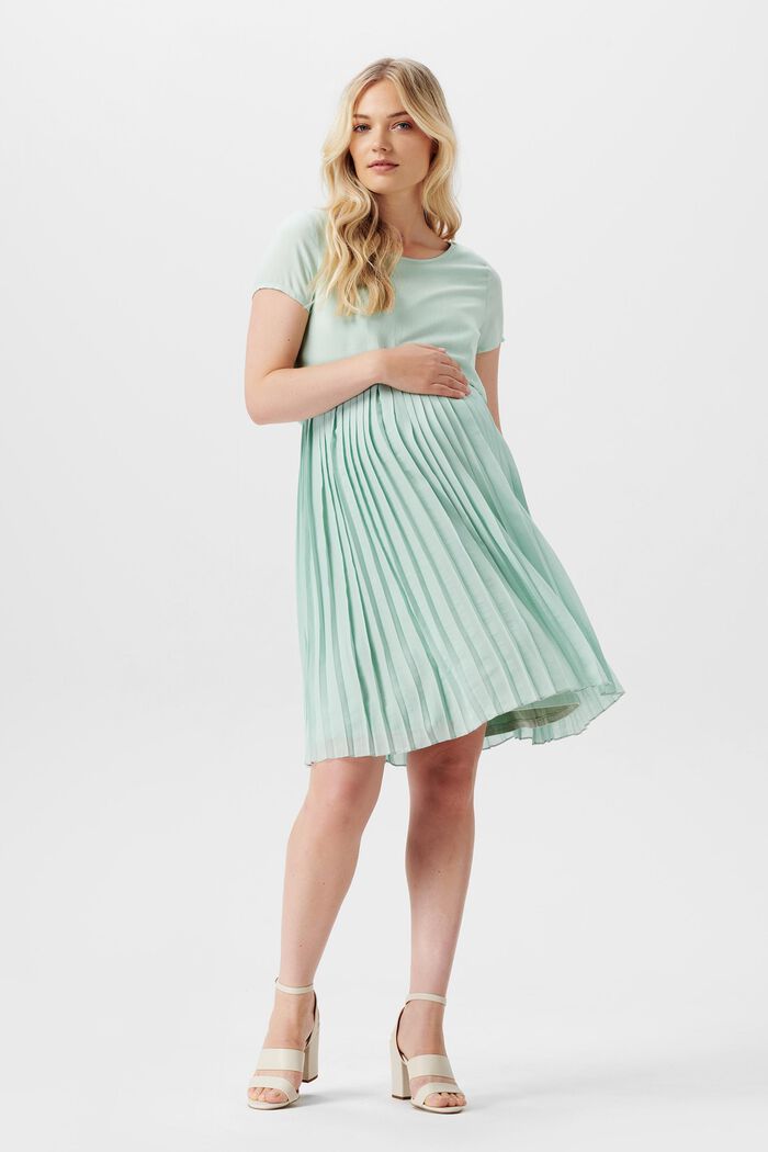 Two-in-one dress with nursing function, PALE MINT, detail image number 0