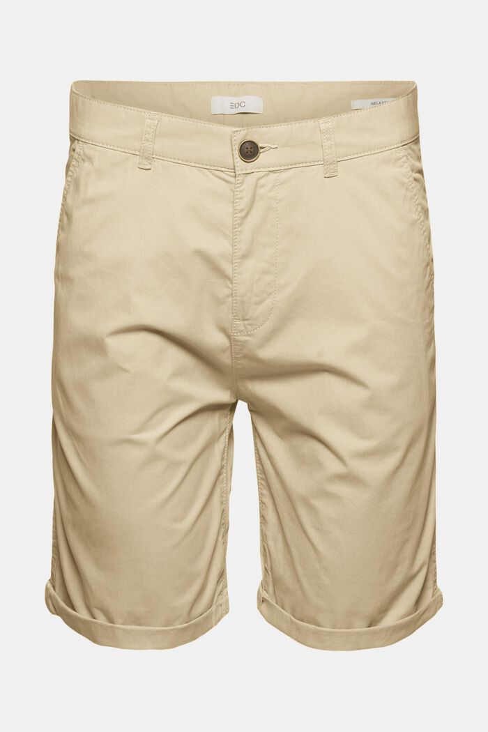 Shorts in organic cotton, LIGHT BEIGE, detail image number 5